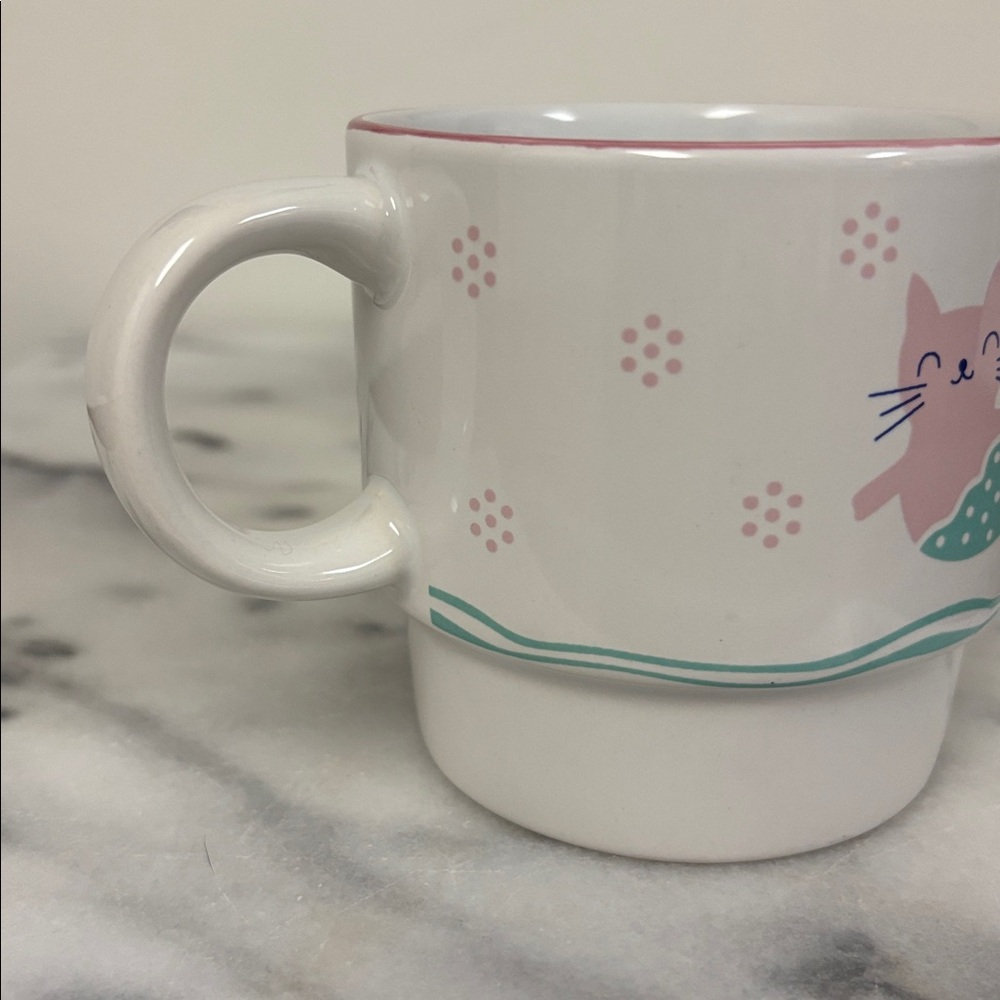 Cute Cat Mermaid Mug - Picture 7 of 12